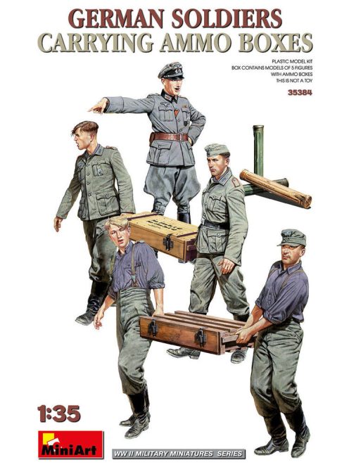 MiniArt - German Soldiers Carrying Ammo Boxes