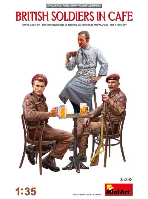 MiniArt - British Soldiers in Cafe