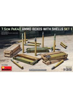 MiniArt - 7.5cm PaK40 Ammo Boxes w/Shells Set 1