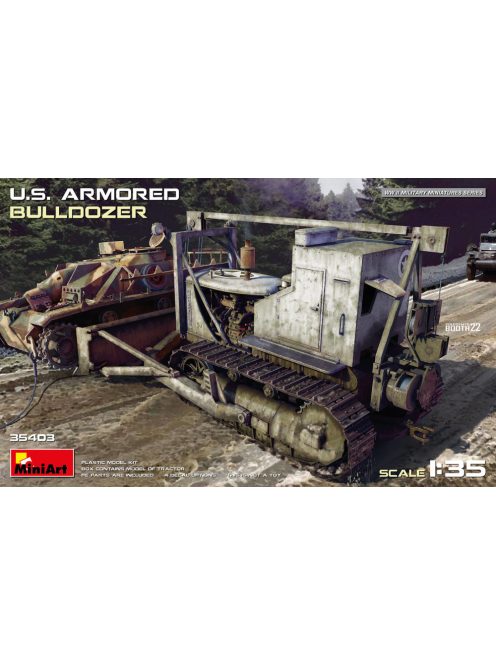 Miniart - U.S. Armored Bulldozer