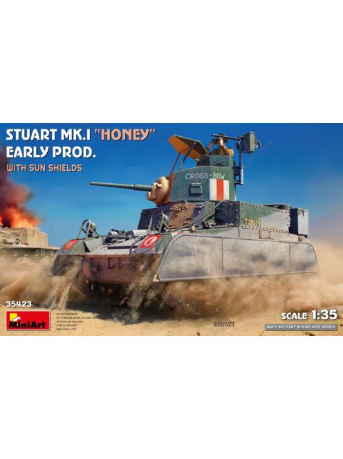 MiniArt - 1/35 Stuart Mk.I  "Honey" Early Prod. w/Sun Shields