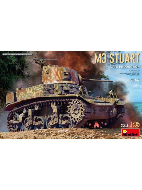 Miniart - M3 Stuart Light Tank. Late Prod.
