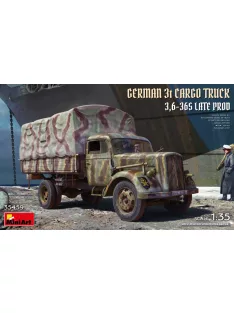 MiniArt - 1/35 German 3t Cargo Truck  3,6-36S Late Prod
