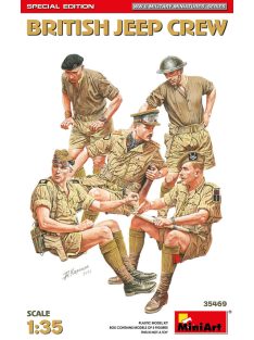 Miniart - British Jeep Crew. Special Edition