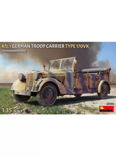 MiniArt - Kfz.1 German Troop Carrier Type 170VK