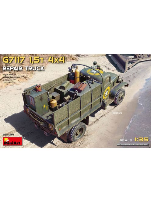 MiniArt - 1/35 G7117 1.5t 4x4 REPAIR TRUCK