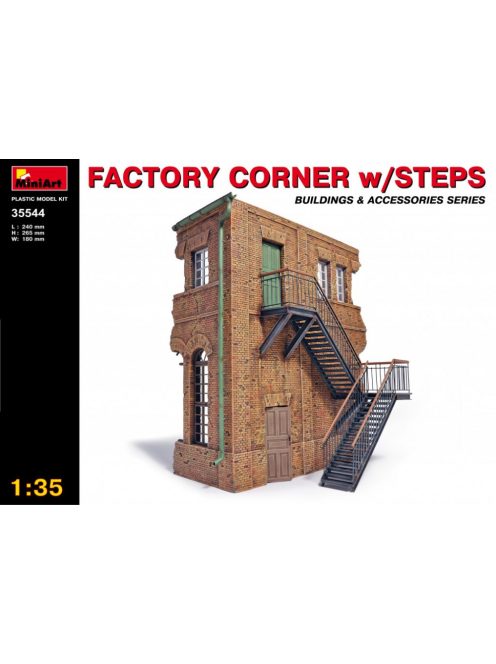 MiniArt - Factory Corner with steps
