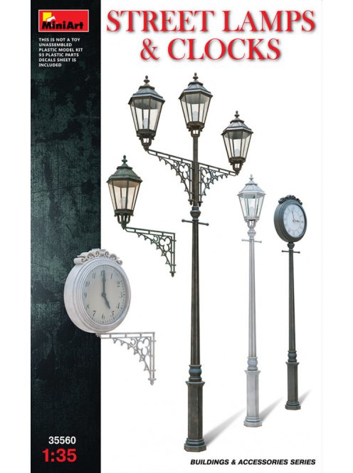MiniArt - Street Lamps & Clocks