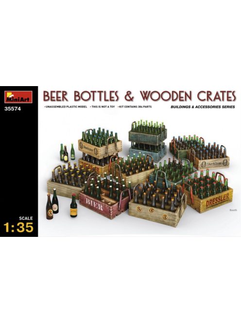 MiniArt -  Beer Bottles & Wooden Crates