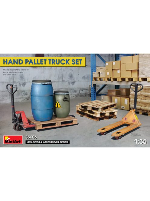 MiniArt - Hand Pallet Truck Set