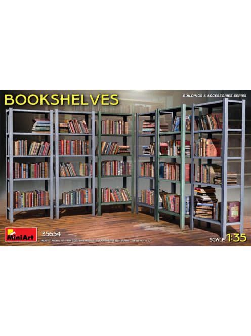 Miniart - Bookshelves
