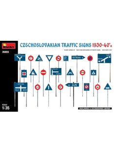 MiniArt - Czechoslovakian Traffic Signs 1930-40’s