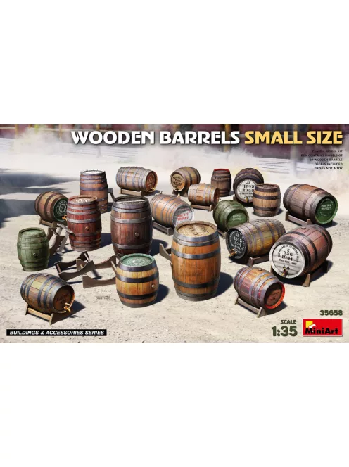 Minart - Wooden Barrels Small Size