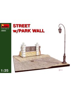 MiniArt - Street with park wall