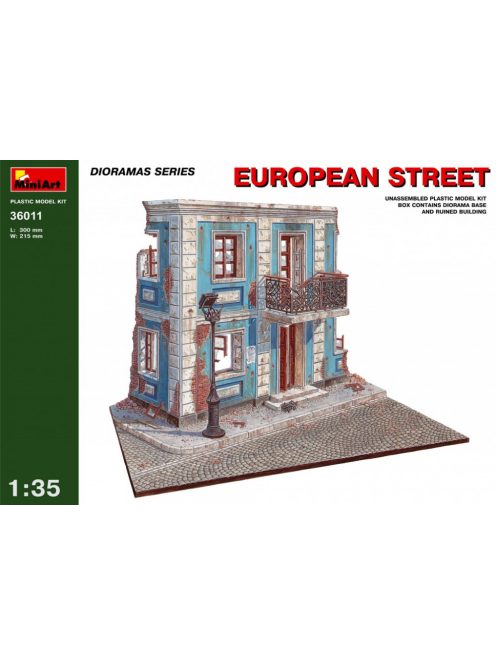 MiniArt - European  street.