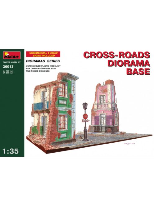 MiniArt - Cross-roads Diorama Base