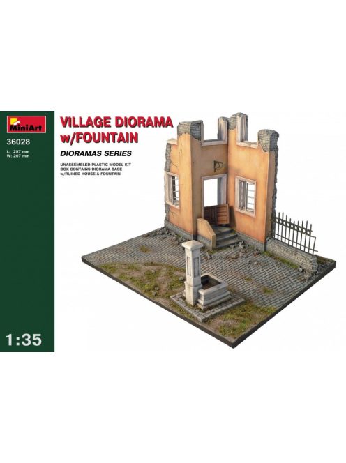 MiniArt - Village Diorama w/Fountain