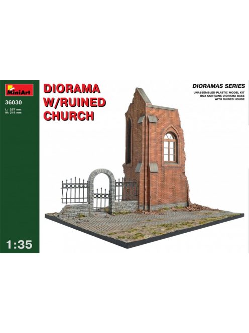 MiniArt - Diorama w/Ruined Church