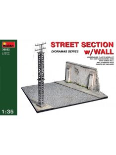 MiniArt - Street section w/Wall