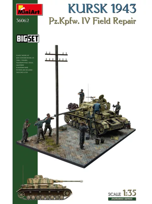 Minart - Kursk 1943. Pz.Kpfw. IV Field Repair. Big Set"
