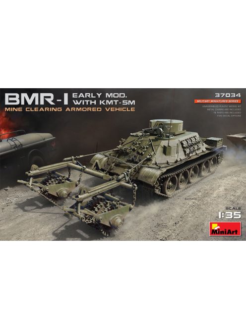 Miniart - BMR-1 Early Mod. with KMT-5M