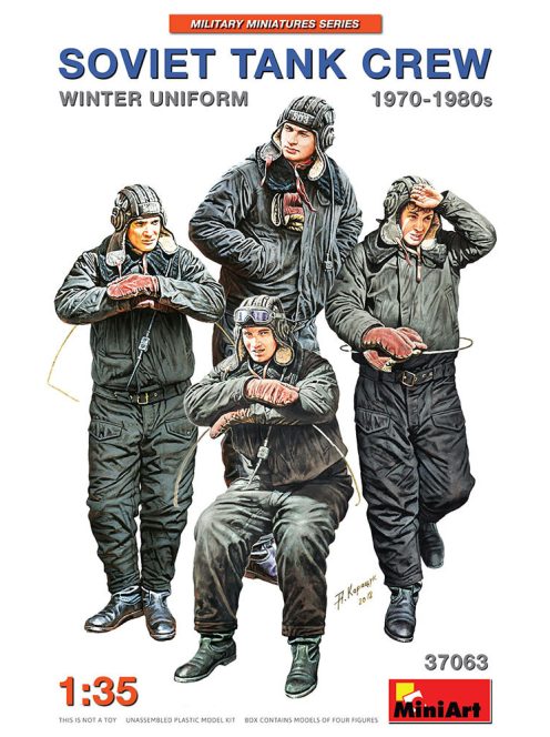 Miniart - Soviet Tank Crew 1970-1980s Winter Uniform