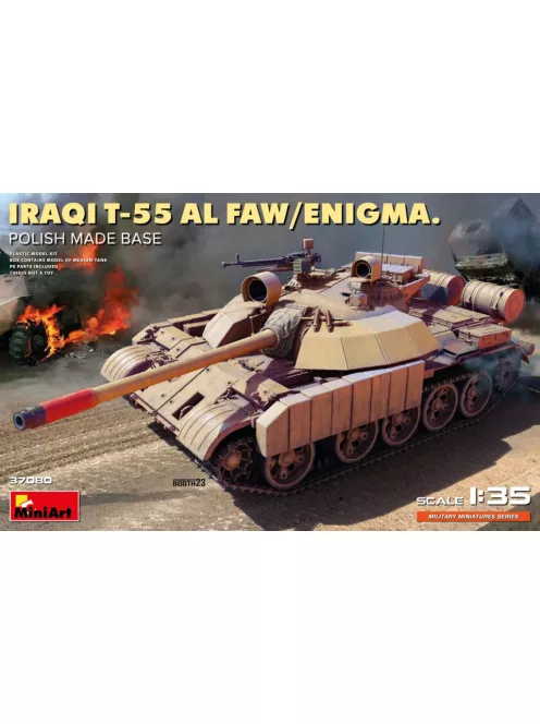 Minart - Iraqi T-55 Al Faw/Enigma. Polish Made Base