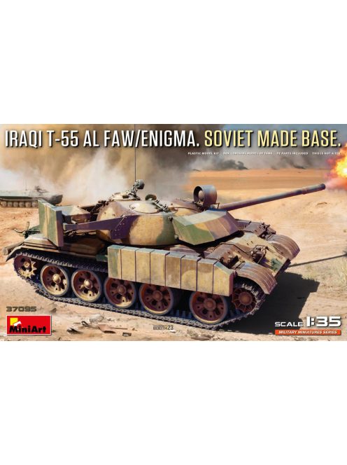 Miniart - Iraqi T-55 Al Faw/Enigma. Soviet Made Base