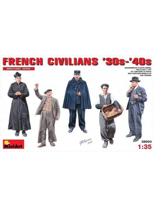 MiniArt - French Civilians 30-40th