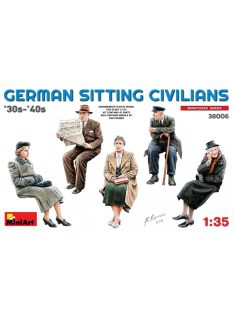 MiniArt - German Sitting Sivilians '30s-'40s