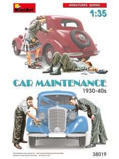Miniart - Car Maintenance  1930-40s