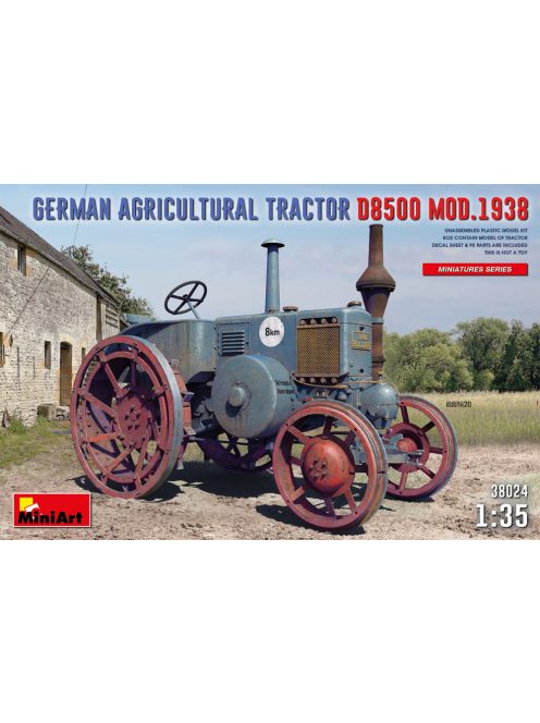 Miniart - German Agricultural Tractor D8500 Mod. 1938