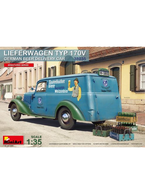 Miniart - Lieferwagen Typ 170V German Beer Delivery Car