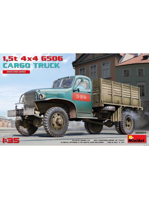 MiniArt - 1,5t 4x4 G506 Cargo Truck