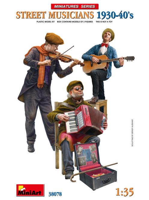 Miniart - Street Musicians 1930-40's