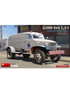 Miniart - G506 4x4 1,5 t Panel Delivery Truck