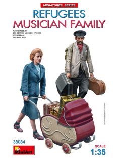 Miniart - Refugees. Musician Family