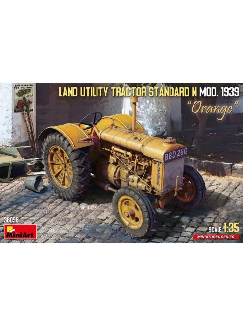 Minart - Land Utility Tractor Standard N “Orange” Mod. 1939