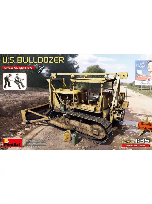 Miniart - U.S. Bulldozer. Special Edition 