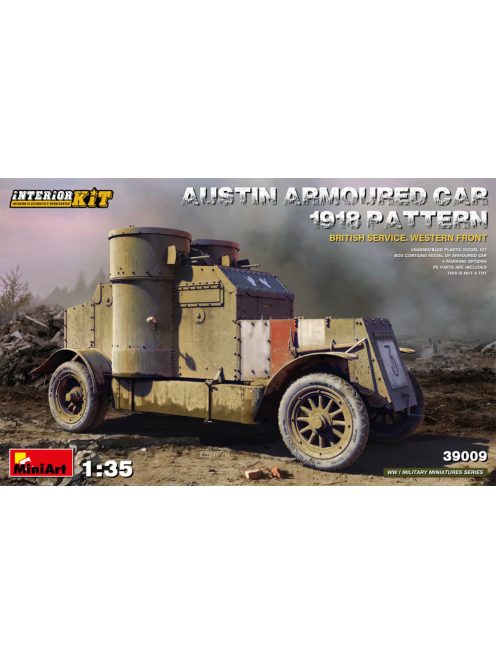 Miniart - Austin Armoured Car 1918 Pattern. British Service. Western Front . Interior Kit