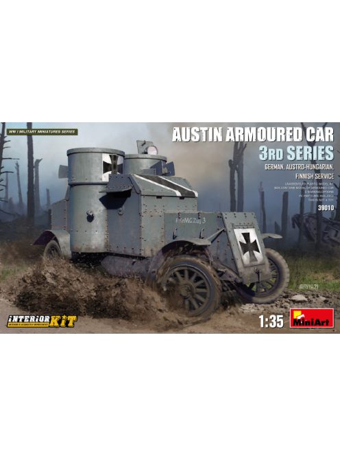 Miniart - Austin Armoured Car 3Rd Series: German, Austro-Hungarian, Finnish Service. Interior Kit