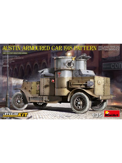 MiniArt - Austin Armoured Car 1918 Pattern. Ireland 1919-21. British Service. Interior Kit