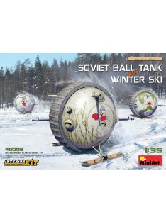 Miniart - Soviet Ball Tank with Winter Ski Interior Kit