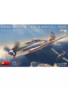   Miniart - Focke-Wulf Fw 190D-9. Mimetall Prod. Basic Kit. Jagdgeschwader 301 