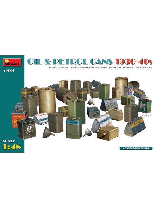 Miniart - Oil & Petrol Cans 1930-40s