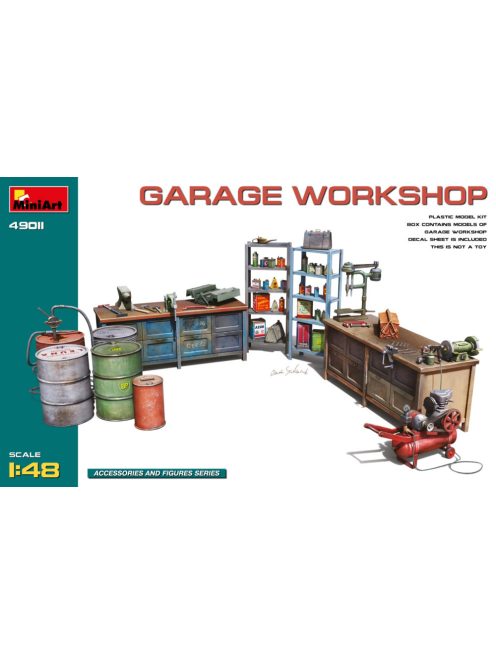 Miniart - Garage Workshop