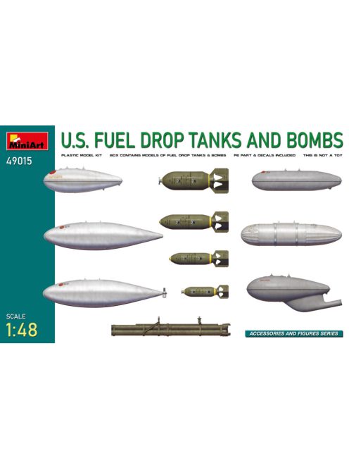 Miniart - U.S. Fuel Drop Tanks and Bombs