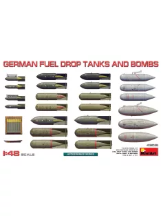 Miniart - German Fuel Drop Tanks and Bombs