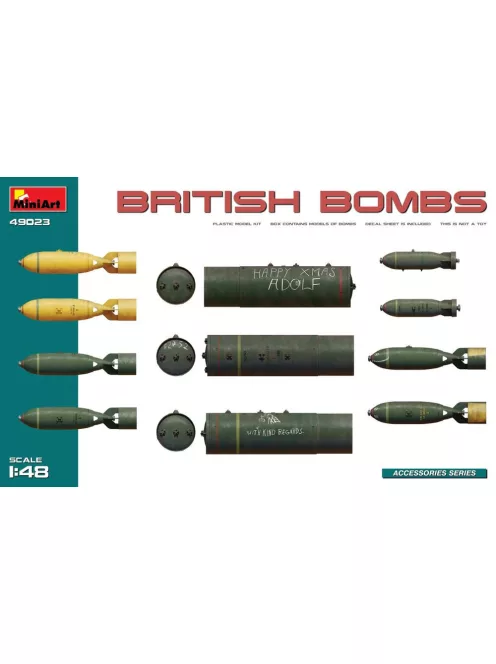 Miniart - British Bombs