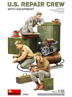 Miniart - U.S. Repair Crew w/Equipment